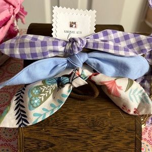 Girls, Bunny bows set of three